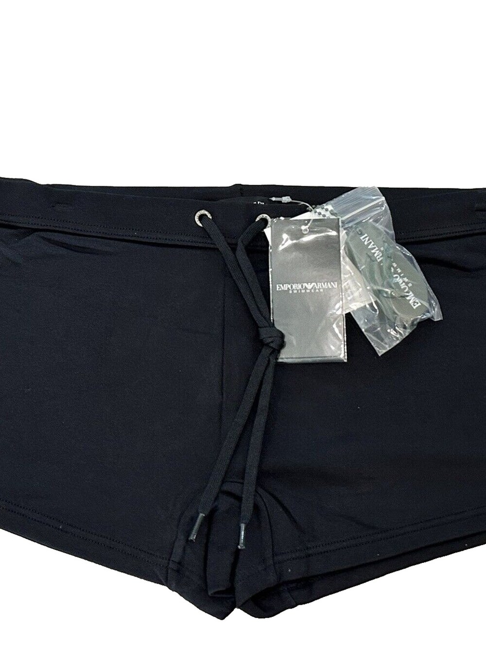 Giorgio Emporio Armani Swim Boxer Brief Trunks Black Eagle Men's 54 US 38 2XL